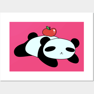 Apple Panda Posters and Art